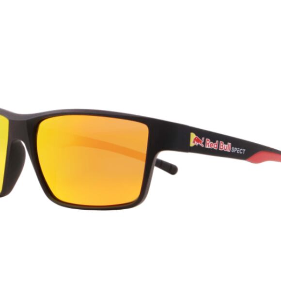 Sonnenbrille Red Bull - Spect Chase - Black/Brown/Red mirror