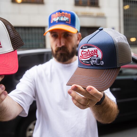 Kinder Kappe Stetson Trucker Cap Riding Hot Rod 62