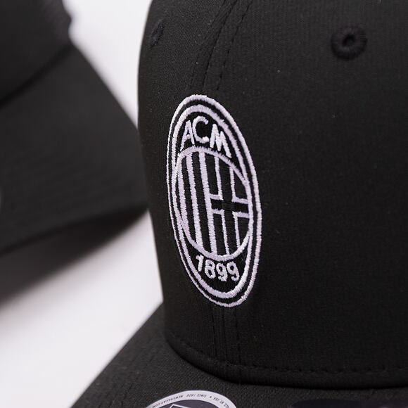 Kappe New Era - Recycled 9SEVENTY Stretch-Snap - AC Milan - Black