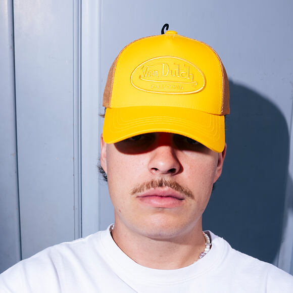 Kappe Von Dutch - Trucker - Cali Patch - Orange