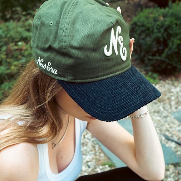 Kappe New Era - Contrast Cord Script Golfer 19TWENTY - Dark Green / Navy