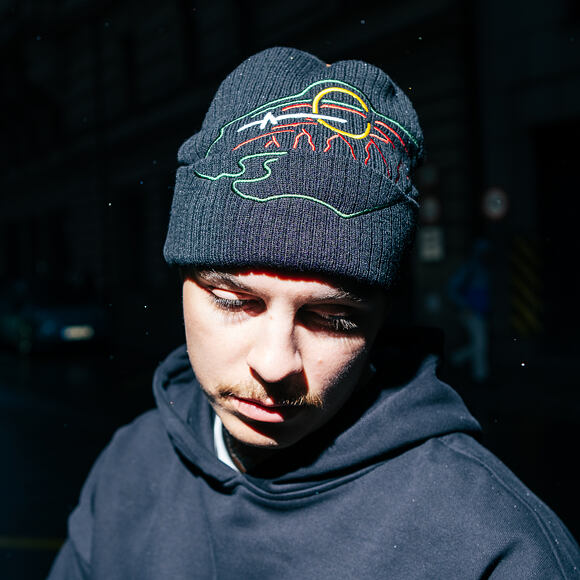 Mütze Mitchell & Ness - NHL Line Light Knit - Minnesota Wild - Black