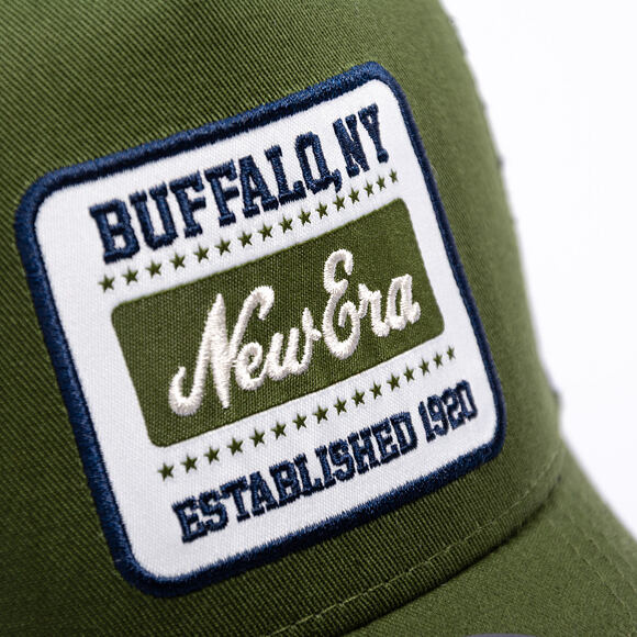 Kappe New Era - Branded Patch Trucker 9FORTY Trucker - Rifle Green