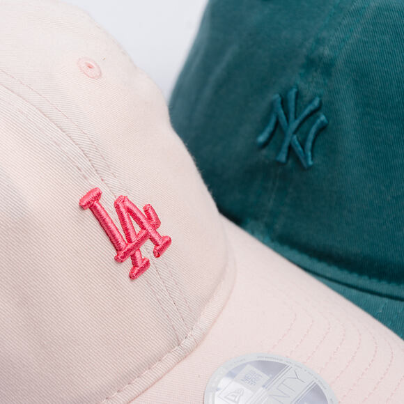 Damen Kappe New Era - MLB Washed Mini 9TWENTY - LA Dodgers - Blush Pink
