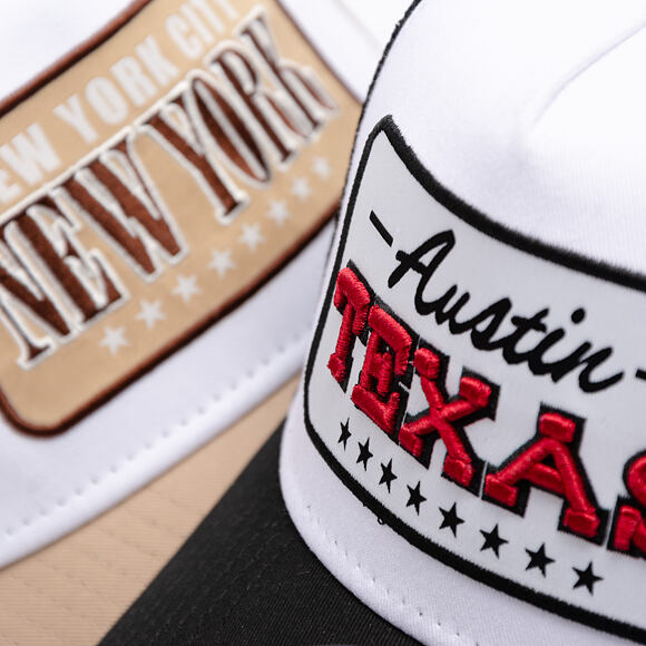 Kappe New Era - Branded Location Patch 9FORTY Trucker - Black