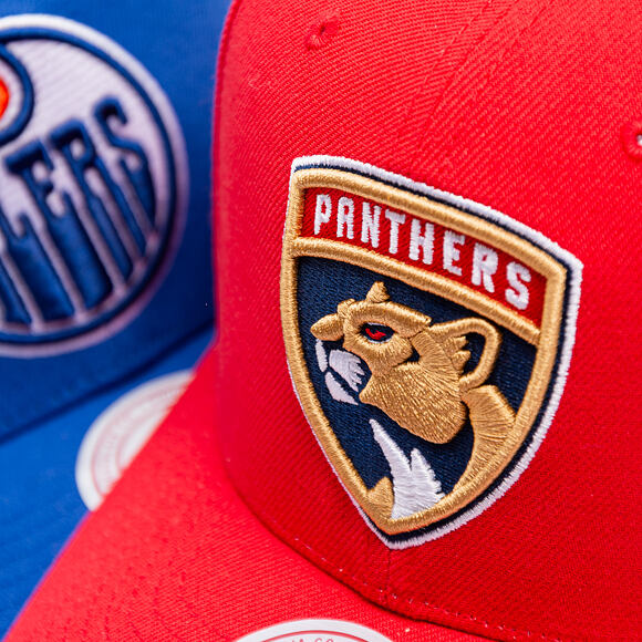 Kappe Mitchell & Ness - Florida Panthers - Team Ground 2.0 Pro Snapback - Red
