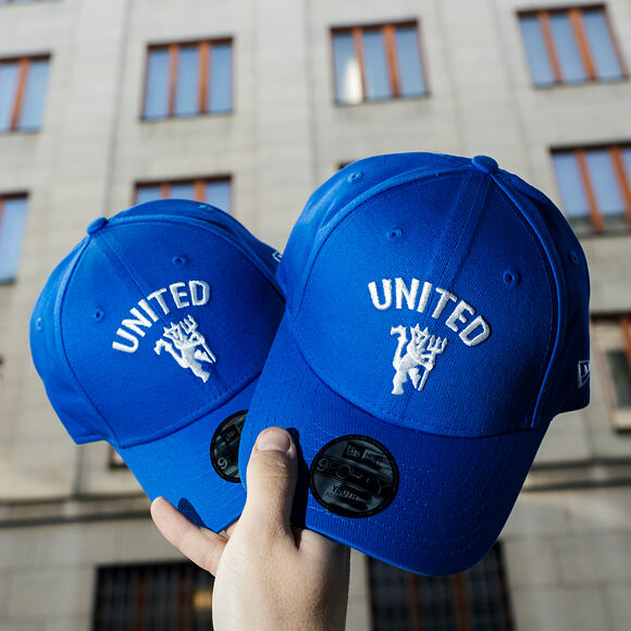 Kinder Kappe New Era -  Seasonal 9FORTY - Manchester United FC - Blue