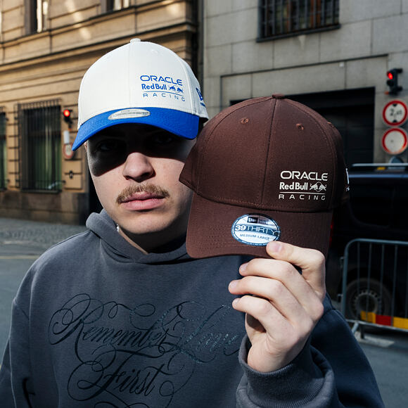 Kappe New Era - F1 Seasonal 39THIRTY - Red Bull F1 - Chestnut Brown