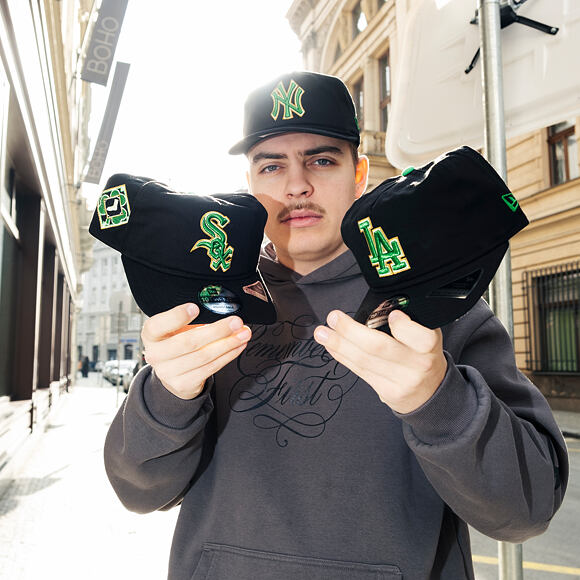 Kappe New Era - MLB 2026 St. Patrick Day 19TWENTY - LA Dodgers - Black