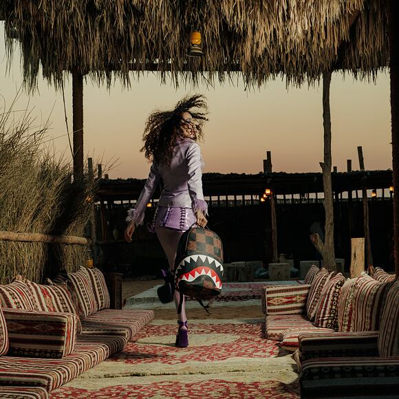 Rucksack Sprayground - Enlarged Check Paris Backpack