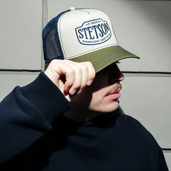 Kappe Stetson - Trucker Cap - Western Patch - 45