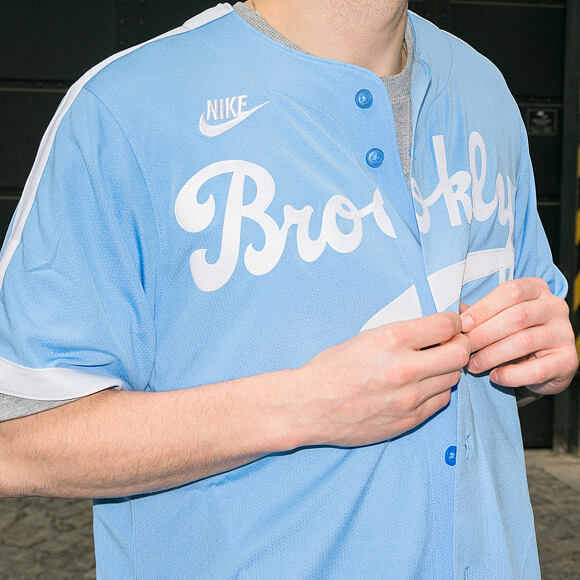 Trikot Nike - MLB Cooperstown Jersey - Brooklyn Dodgers - Cobalt Pulse 4NA