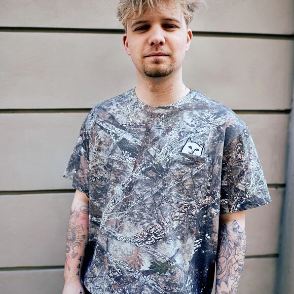 T-Shirt Lord Nermal Pocket Tee (Nerm Tree Camo)