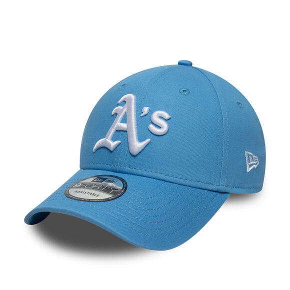 Kappe New Era - MLB Essential 9FORTY - Oakland Athletics - Blue / White