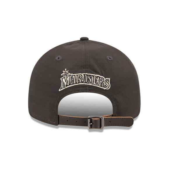 Kappe New Era - MLB Nylon Ripstop 9FIFTY Retro Crown - Seattle Mariners - Black