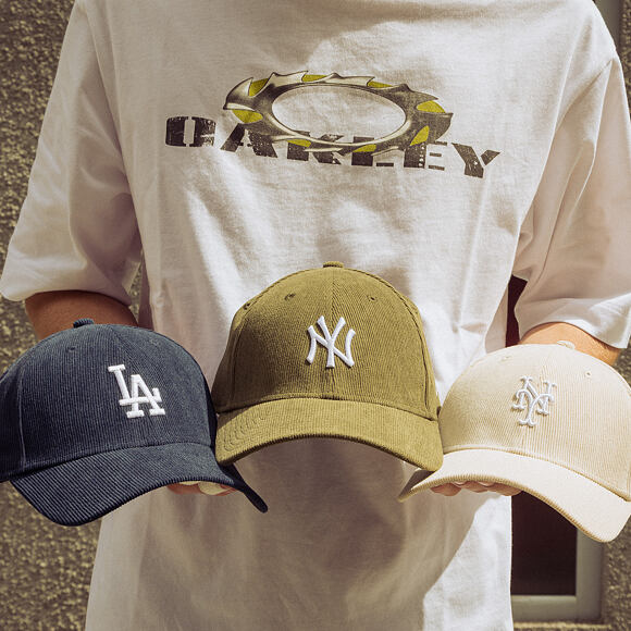 Kappe New Era - MLB Soft Cord 9FORTY - NY Yankees - New Olive