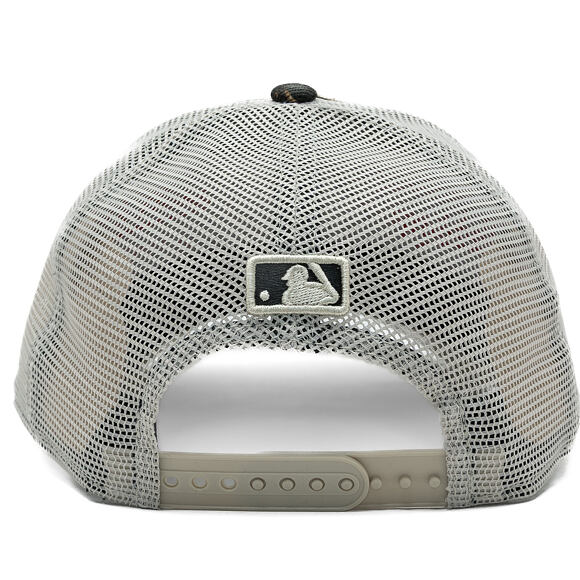 Damen Kappe New Era - MLB Summer Leopard 9FORTY M-CROWN A-Frame Trucker - NY Yankees - Brown