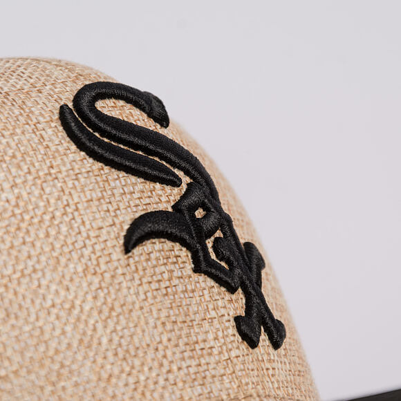 Kappe New Era - MLB "Summer Twine" 59FIFTY - Chicago White Sox - Team Color / Open Market Tan