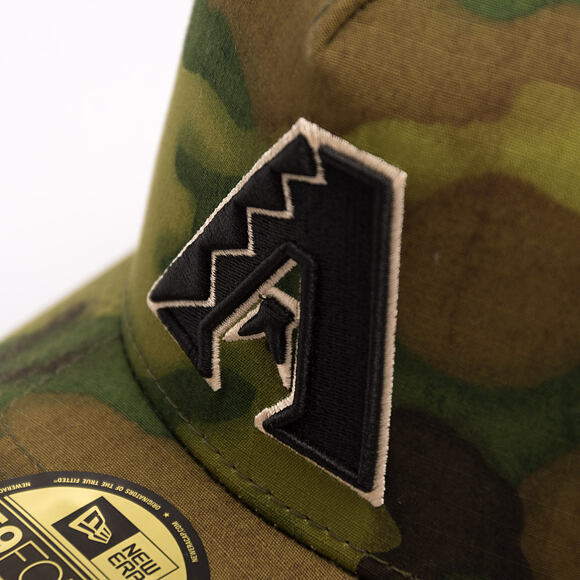 Kappe New Era - MLB Ripstop Camo 59FORTY - Arizona Diamondbacks - Woodland Camo