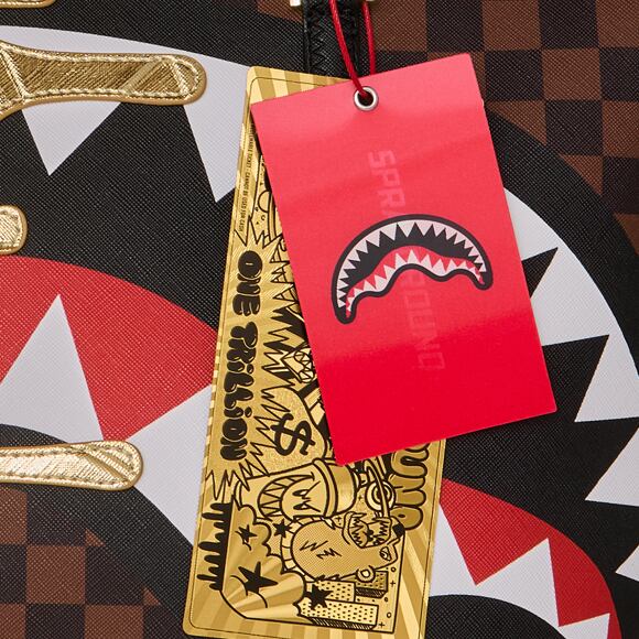 Tasche Sprayground - Sharks In Paris Gold Drip Tote