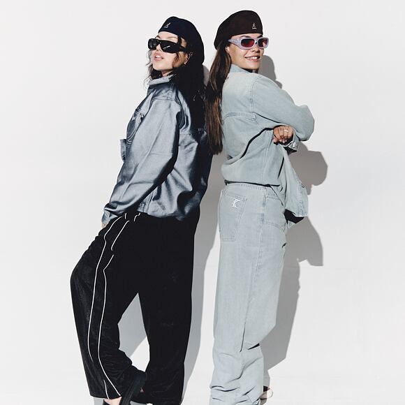 Hose Karl Kani - Signature Shadow Stripe Baggy Trackpants