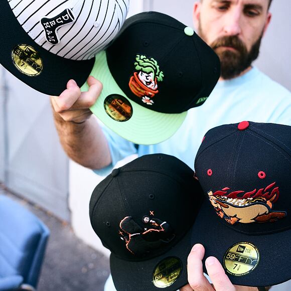 Kappe New Era - MiLB Theme Nights 59FIFTY - Durham Bulls - Team Color