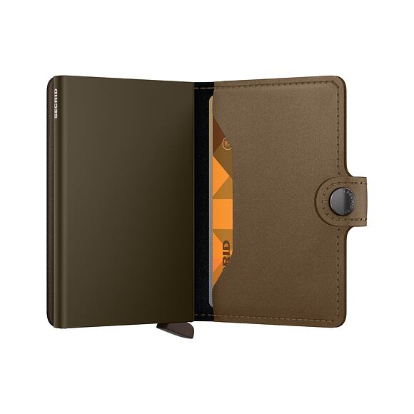 Geldbörse Secrid - Miniwallet Matte Satin - Bronze