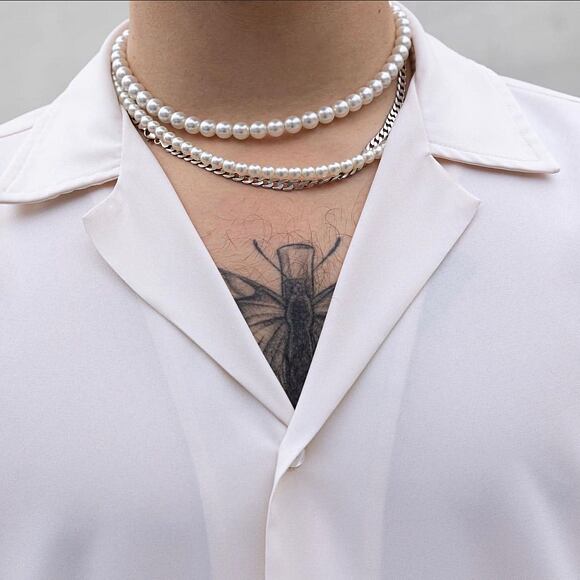 Kette Fainz - Big Pearl Chain
