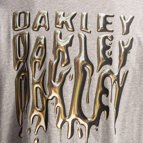 T-Shirt Oakley - Stacked Metal Tee - New Granite Hthr