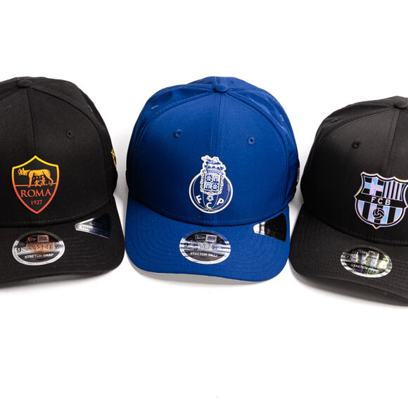 Kappe New Era - Repreve 9SEVENTY Stretch-Snap - AS Roma - Black