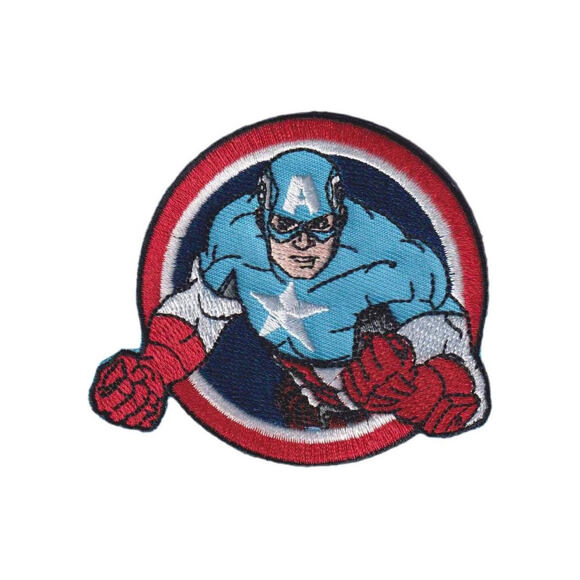 Bügelbild Monoquick - Avengers Captain America 7,5 x 6,5 cm