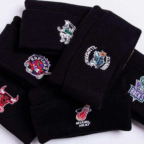 Mütze Mitchell & Ness Boston Celtics HWC Team Logo Cuff Knit Black