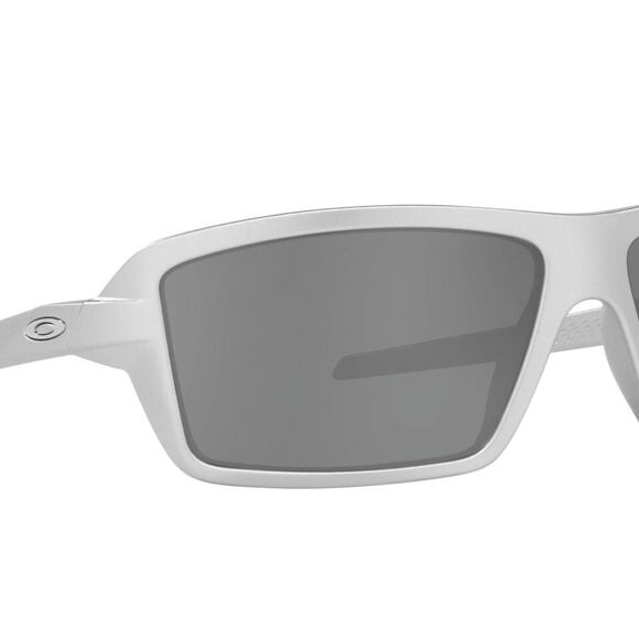 Sonnenbrille Oakley Cables X-Silver w/Prizm Black Polar 0OO9129 91291263