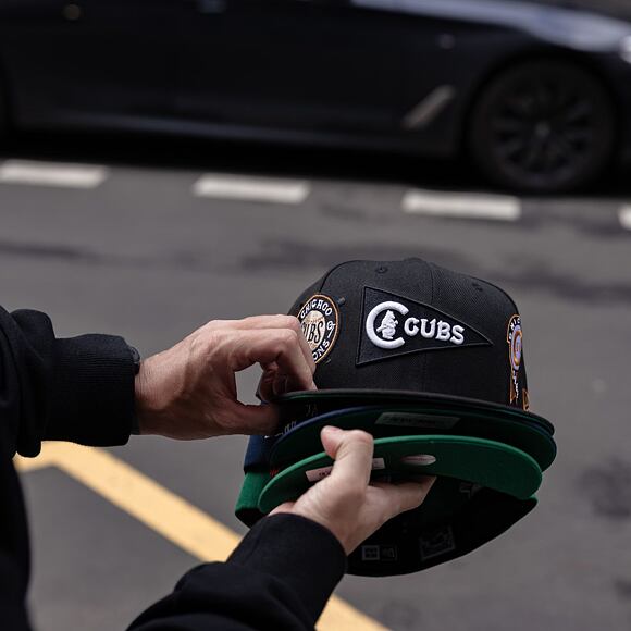 Kappe New Era 59FIFTY MLB Coops All Over Print Chicago Cubs Cooperstown Team Color