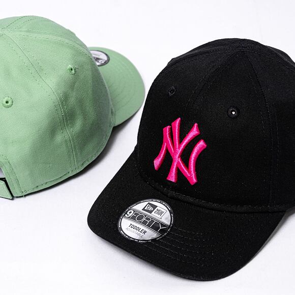 Kinder Kappe New Era 9FORTY Kids MLB League Essential - NY Yankees - Green Fig