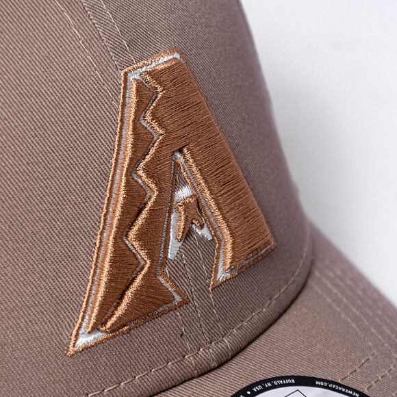 Kappe New Era 9FORTY MLB Patch Arizona Diamondbacks Retro - Ash Brown