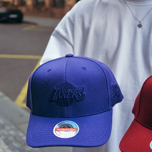 Kappe Mitchell & Ness - NBA Tonal Fashion Cr - LA Lakers - Purple