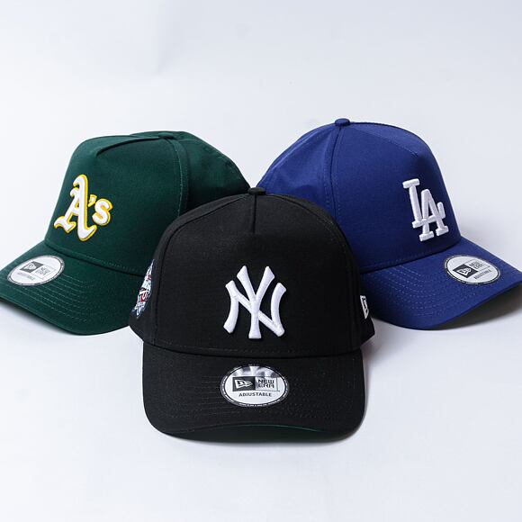 Kappe New Era - 9FORTY A-Frame Patch - NY Yankees - Black
