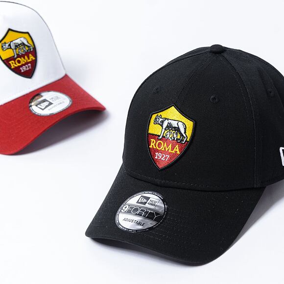 Kappe New Era - 9FORTY Core AS Roma - Black