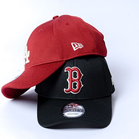 Kappe New Era - 9FORTY Pivot Knit - Boston Red Sox - Black