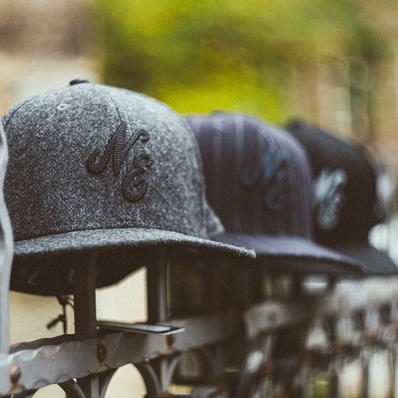 Kappe New Era - 59FIFTY × Shetland Moon® Wool - Graphite