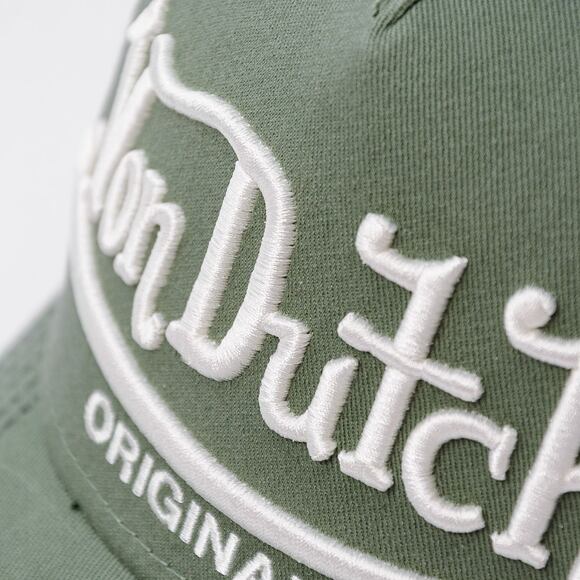 Kappe Von Dutch - Trucker Riverside - Cotton Twill Green