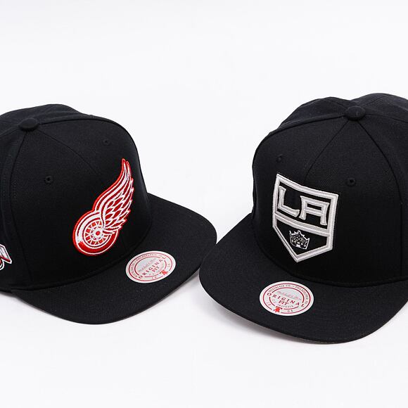 Kappe Mitchell & Ness - NHL Conference Patch Snapback - LA Kings - Black
