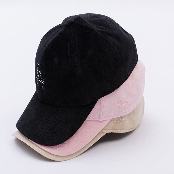 Damen Kappe New Era - MLB Diamante Velour 9FORTY - LA Dodgers - Black