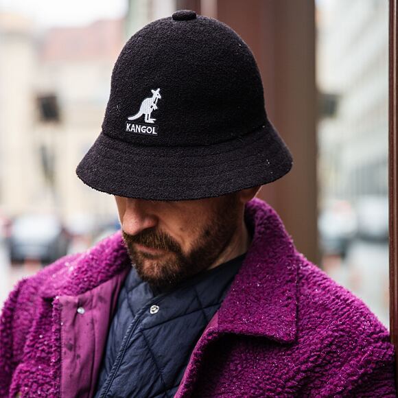 Hut Kangol - Big Logo Casual - Black