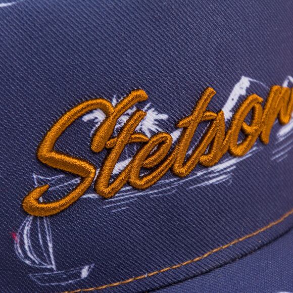 Kappen Stetson - Trucker Cap Minimal Aloha Print - 2