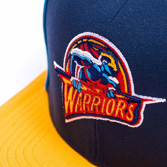Kappe Mitchell & Ness - Golden State Warriors - Pipe Snapback Hwc - Navy