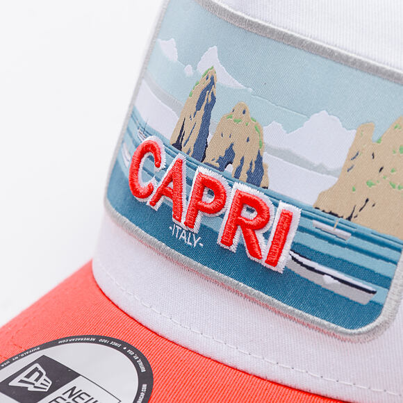 Kappe New Era - Branded Summer Trucker 9FORTY Trucker - Coral