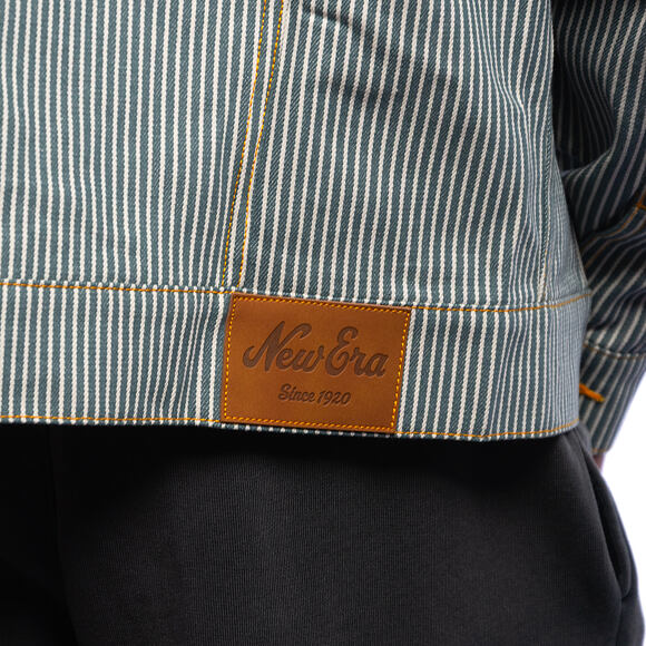 Jacke New Era - Branded Denim Jacket - Rich Denim