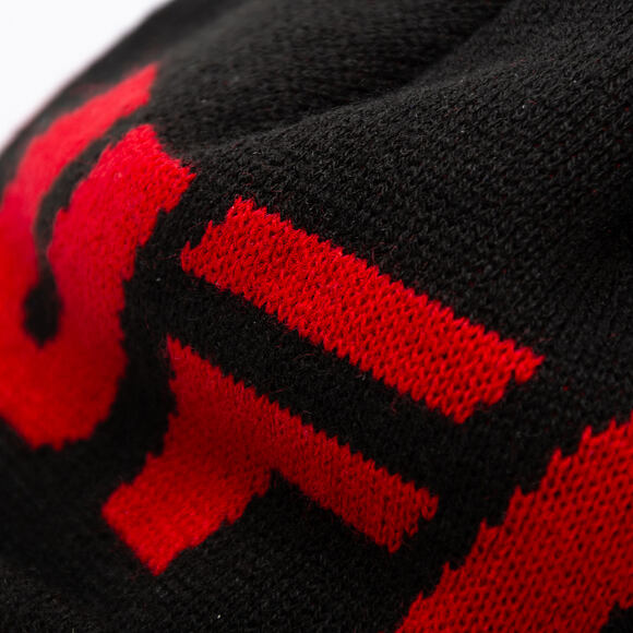Mütze New Era - UFC MMA Core Cuff Beanie - Black / Scarlet